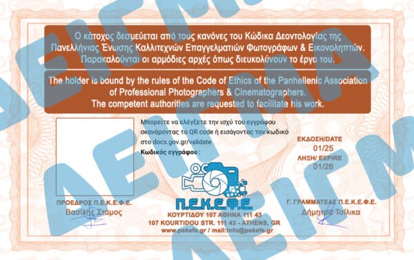 ID BROWN CARD | Καφέ ταυτότητα - Image 2