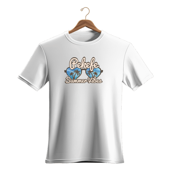 T-shirt /pekefe-pekefe Summer Vibes - Image 3